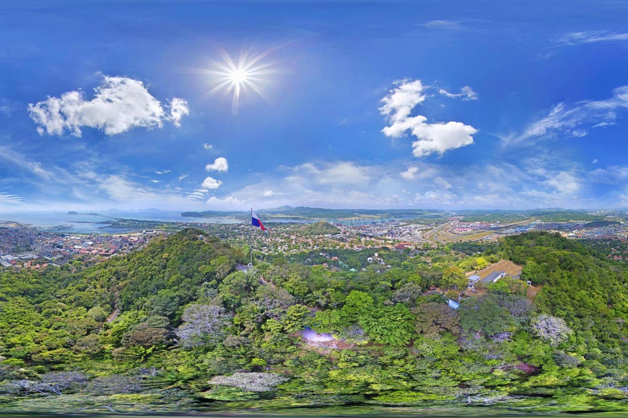 Jw Marriott Panama Hotel Exterior photo Panorama of the city
